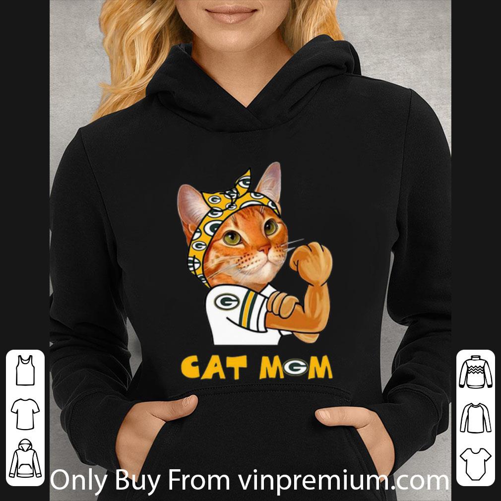 da4940f7 premium green bay packers cat mom mother s day shirt 4 - Premium Green Bay Packers Cat Mom Mother's Day shirt