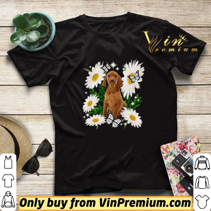 dccd53e9 vizsla daisy flower classic shirt sweater 4 - Vizsla Daisy flower Classic shirt sweater
