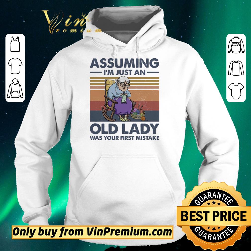 e42e0a7c top knitting grandma assuming i m just an old man was your first mistake vintage shirt sweater 4 - Top Knitting Grandma assuming I’m just an old man was your first mistake vintage shirt sweater