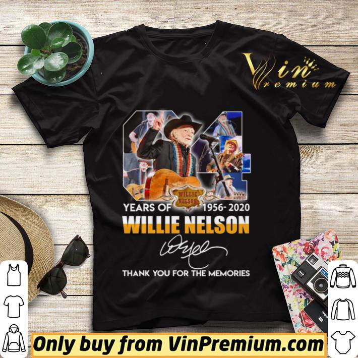64 Years of Willie Nelson 1956-2020 thank you for memories signature shirt sweater e91a3c22 64 years of willie nelson 1956 2020 thank you for memories signature shirt sweater 4 - 64 Years of Willie Nelson 1956-2020 thank you for memories signature shirt sweater