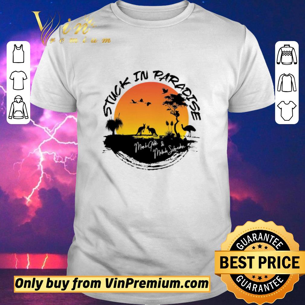 Original Stuck In Paradise Mark Gable And Melinda Schneider shirt sweater