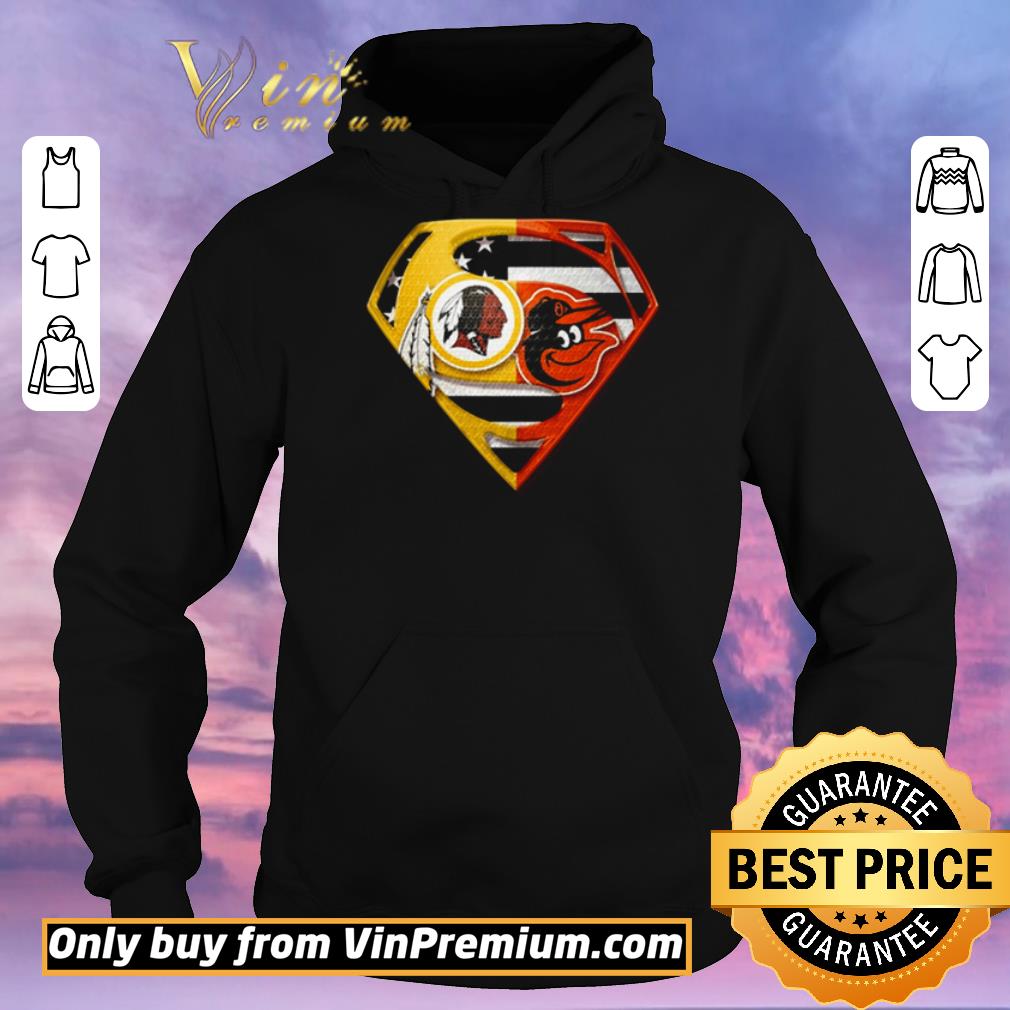 Hot Superman Washington Redskins and Baltimore Orioles shirt sweater f0d0d8fc hot superman washington redskins and baltimore orioles shirt sweater 4 - Hot Superman Washington Redskins and Baltimore Orioles shirt sweater