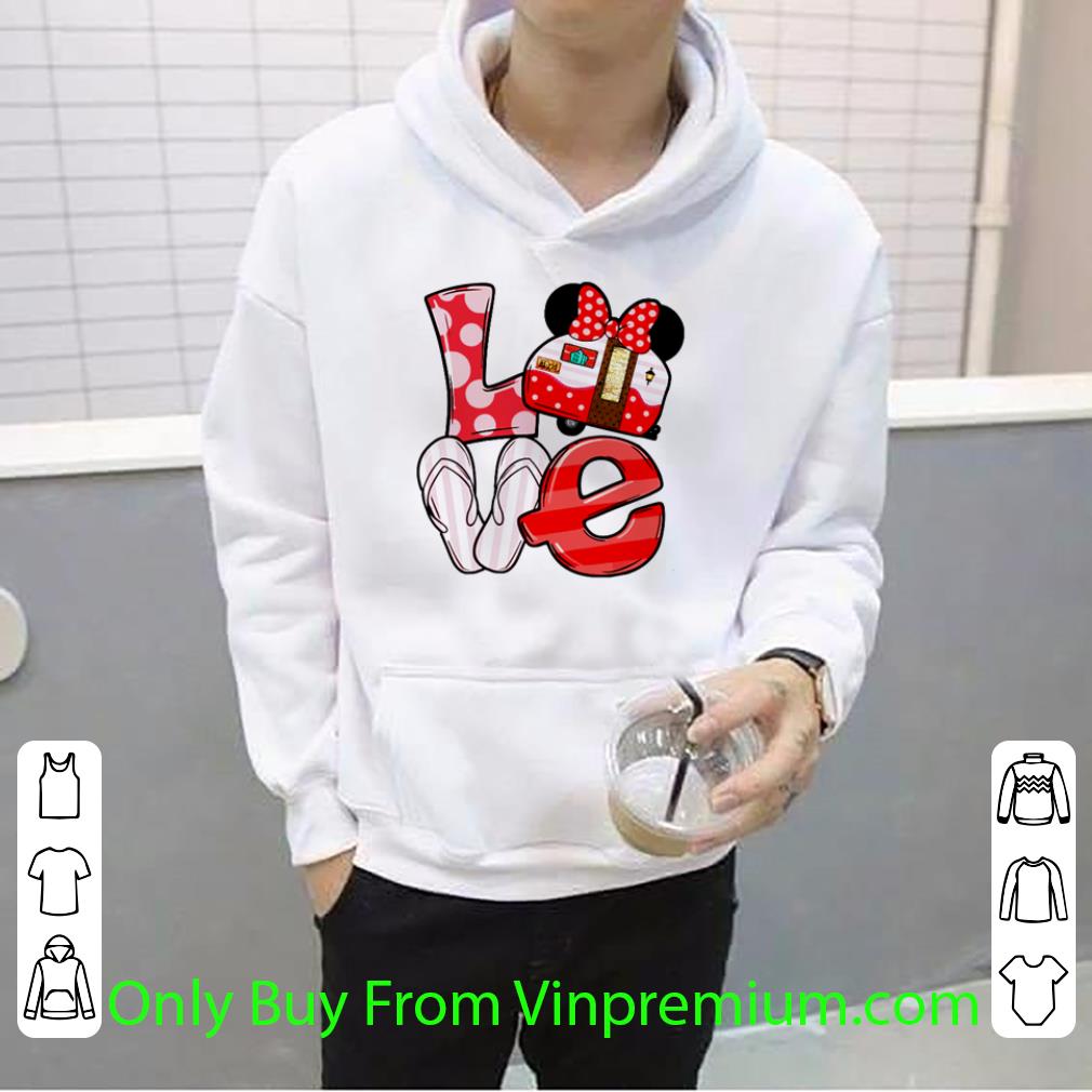 f0f4b0a9 hot love minnie mouse camping flip flops shirt 4 - Hot Love Minnie Mouse Camping Flip Flops shirt