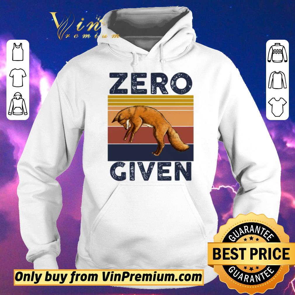 Original Fox zero given retro shirt sweater f2431842 original fox zero given retro shirt sweater 4 - Original Fox zero given retro shirt sweater
