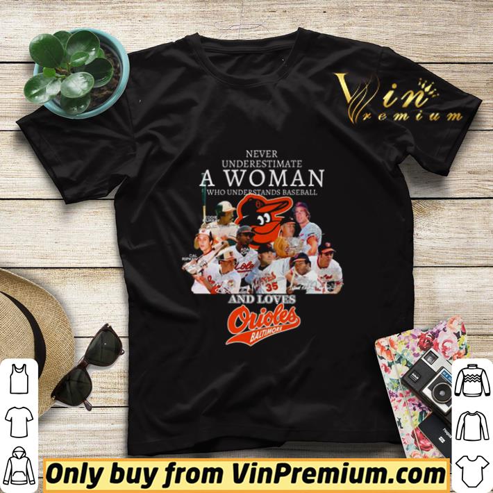 f32f01af never underestimate a woman who understands baseball and loves baltimore orioles shirt sweater 4 - Never underestimate a woman who understands baseball and loves Baltimore Orioles shirt sweater