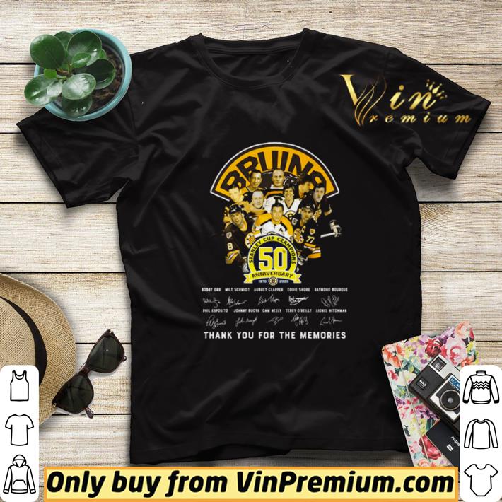 Boston Bruins 50th anniversary all players thank you for the memories signatures shirt sweater fa244040 boston bruins 50th anniversary all players thank you for the memories signatures shirt sweater 4 - Boston Bruins 50th anniversary all players thank you for the memories signatures shirt sweater