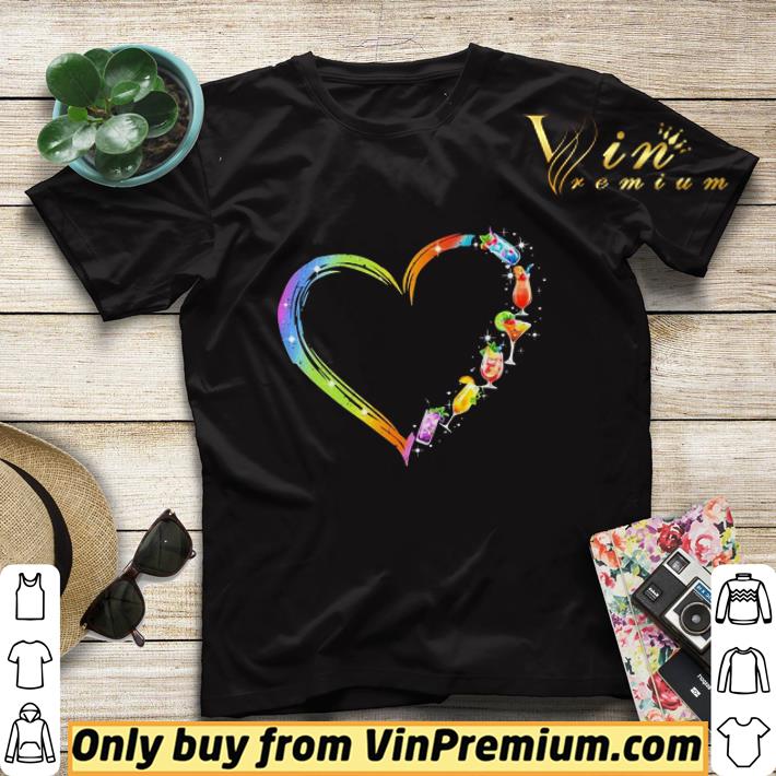 fadc1e93 i love bartender juice heart shirt sweater 4 - I love Bartender juice heart shirt sweater