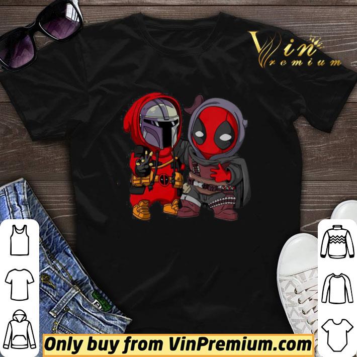 Baby Chibi The Mandalorian And Deadpool shirt sweater
