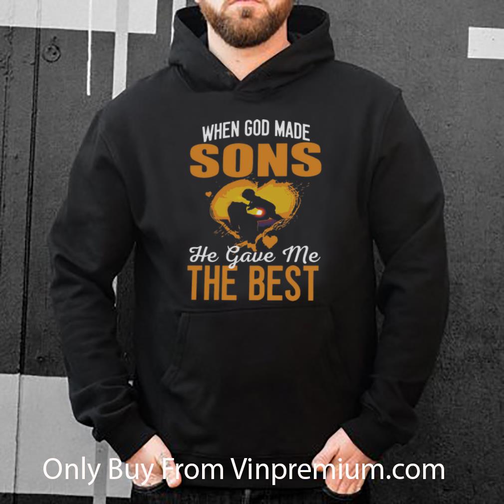fc50dec0 official when god made sons he gave me the best mother s day shirt 4 - Official When God Made Sons He Gave Me The Best Mother's Day shirt