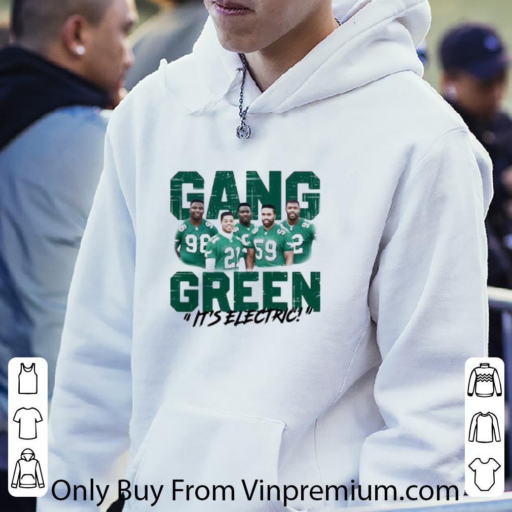 fe2d35db awesome jalen mills gang green it s electric philadelphia eagles shirt 4 - Awesome Jalen Mills Gang Green It's Electric Philadelphia Eagles shirt