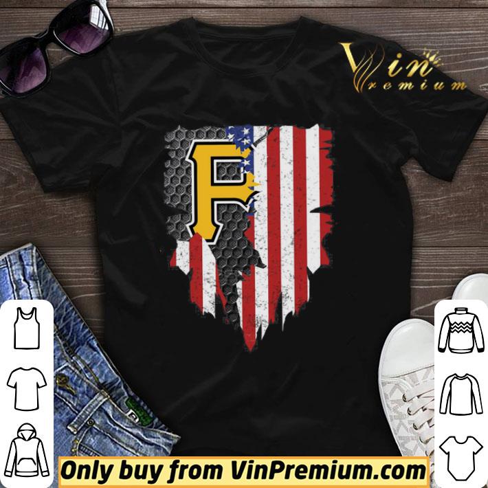 pittsburgh pirates american flag shirt