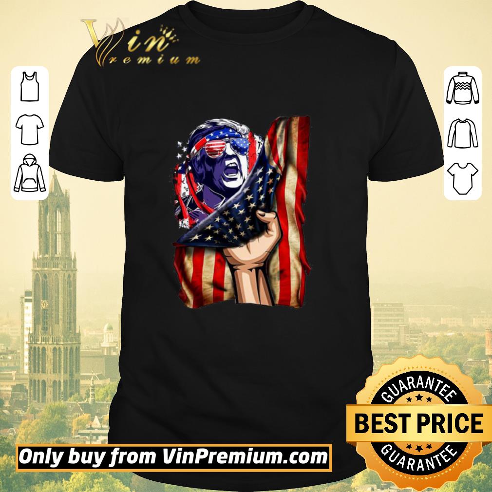 Awesome Both Sides Donald Trump USA Flag shirt sweater