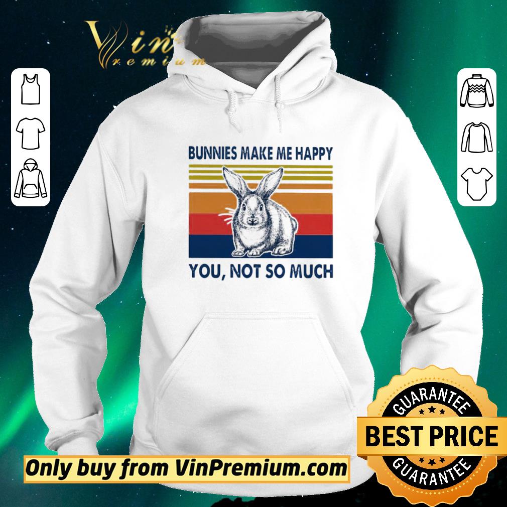 0403a3f2 funny bunnies make me happy humans make my head hurt vintage shirt sweater 4 - Funny Bunnies Make Me Happy Humans Make My Head Hurt Vintage shirt sweater
