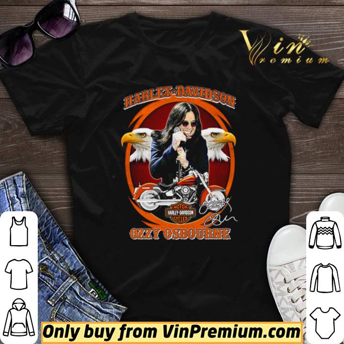 Motor Harley Davidson Cycles Ozzy Osbourne Signature shirt sweater