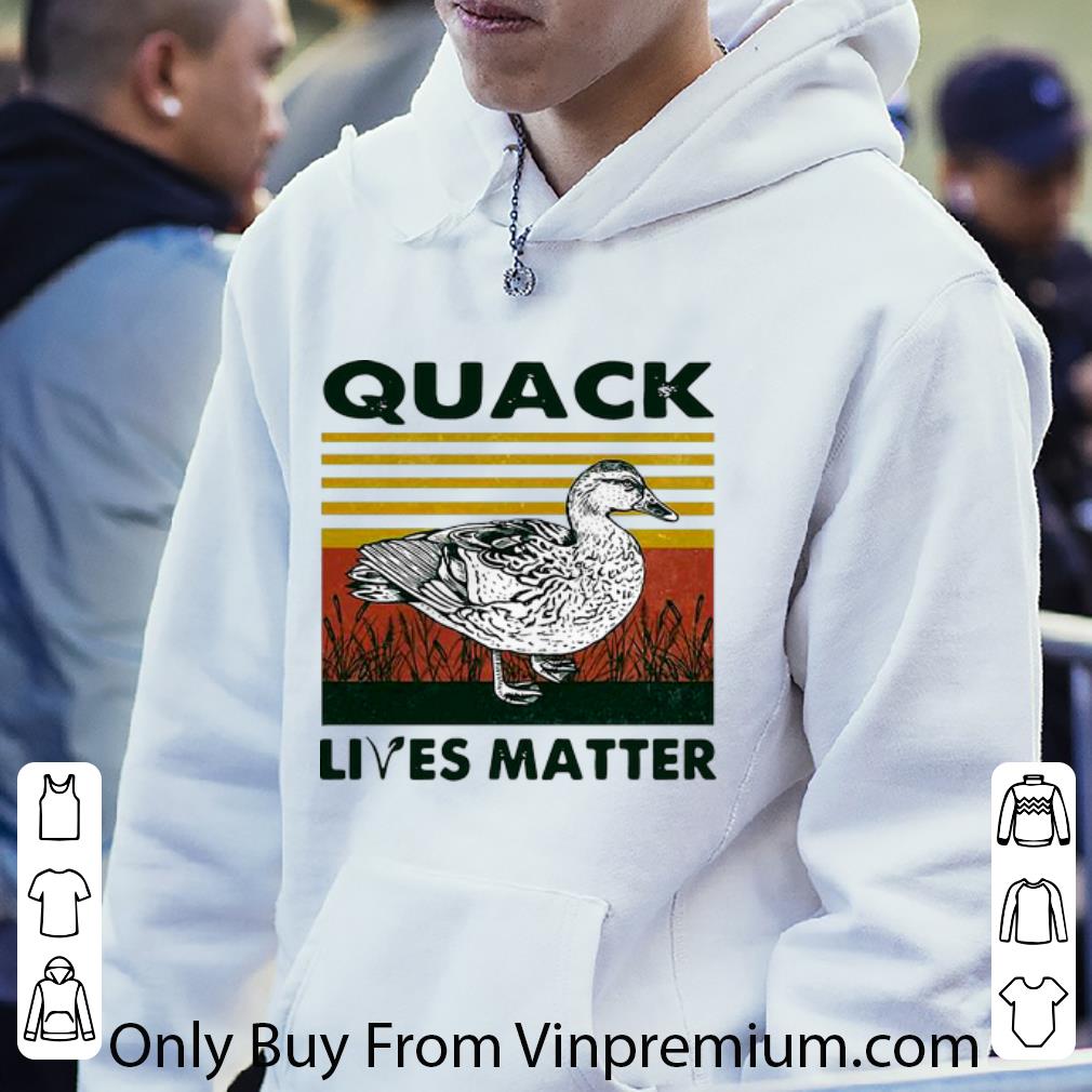 05022363 pretty vintage duck quack lives matter shirt 4 - Pretty Vintage Duck Quack Lives Matter shirt