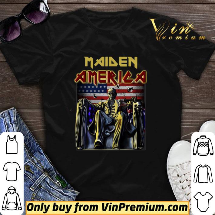 Iron Maiden America USA flag shirt sweater Iron Maiden America USA flag shirt sweater