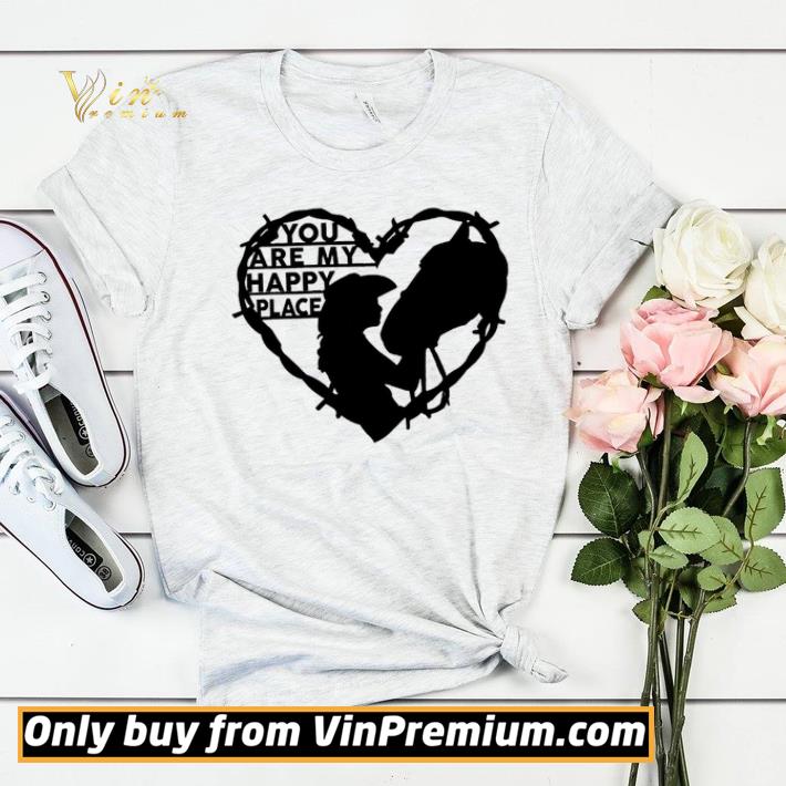 07a023d6 girl horses riding heart you are my happy place shirt sweater 4 - Girl Horses Riding Heart You Are My Happy Place shirt sweater