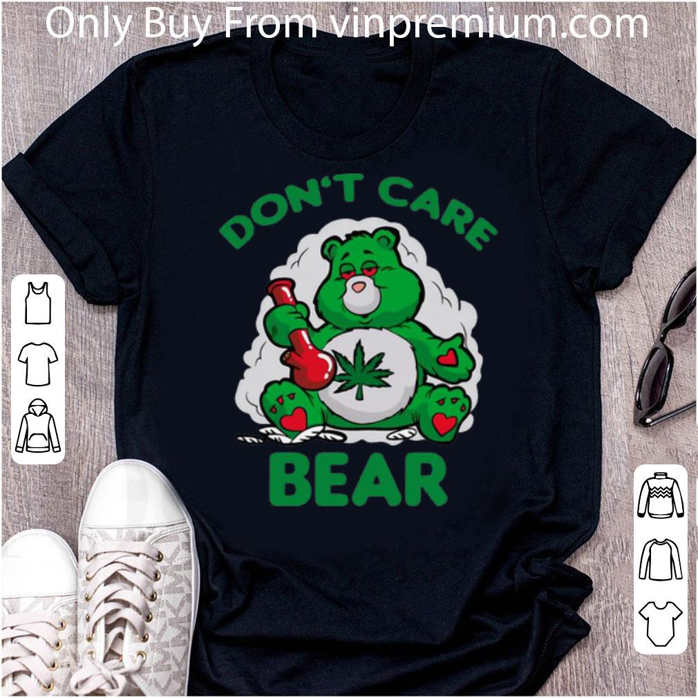 Original Don't Care Bear Smoking Weed shirt