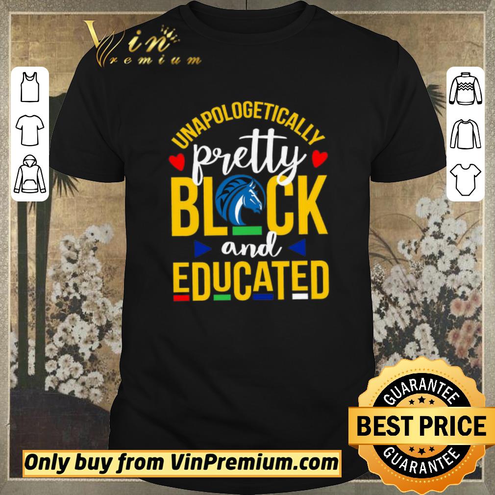 Official Unapologetically Pretty Black Fayetteville State University And Educated shirt sweater