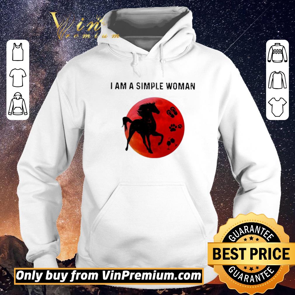 Premium I Am A Simple Woman Horses shirt sweater 0912f62c premium i am a simple woman horses shirt sweater 4 - Premium I Am A Simple Woman Horses shirt sweater