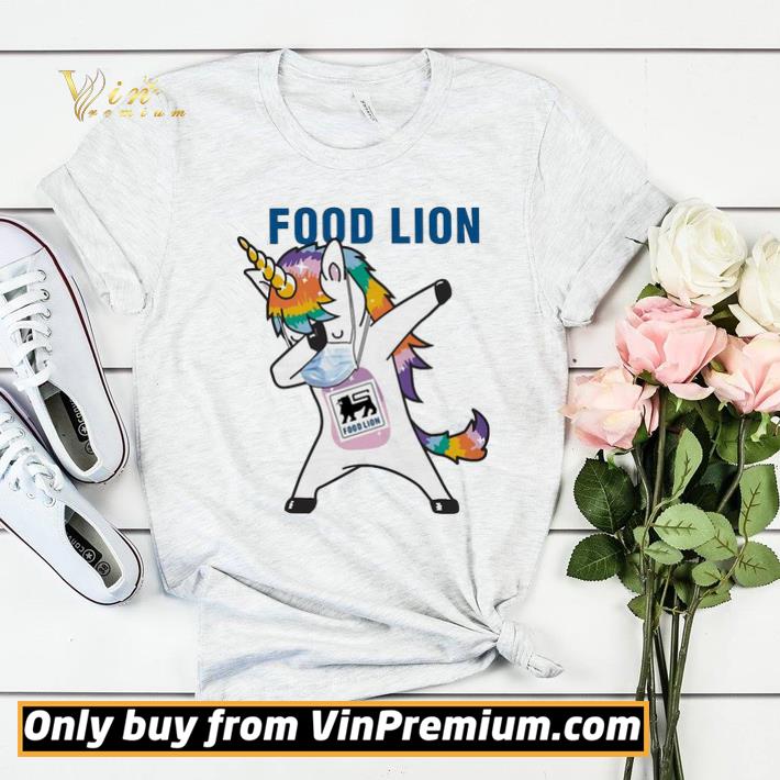 0aef23af dabbing unicorn mask food lion logo coronavirus shirt sweater 4 - Dabbing Unicorn mask Food Lion logo Coronavirus shirt sweater