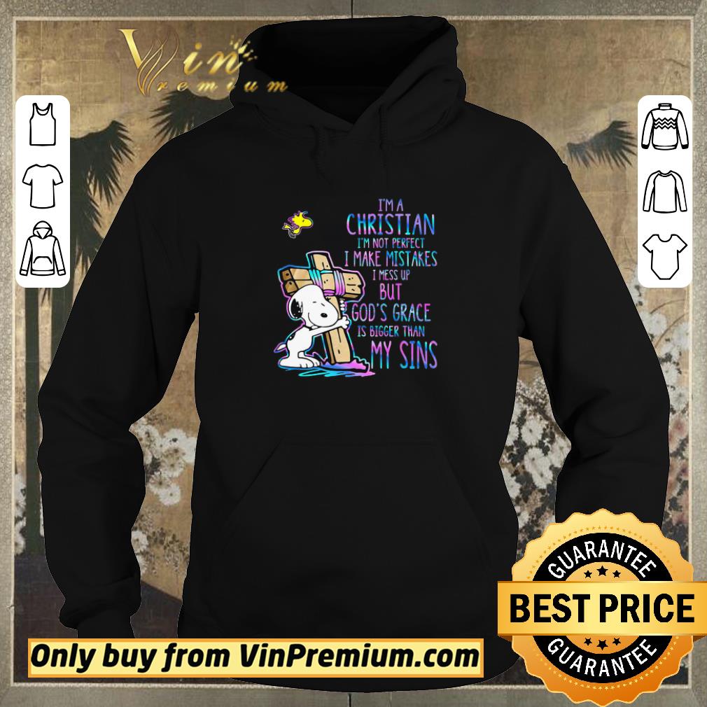 0b944a14 hot snoopy cross i m a christian i m not perfect i make mistakes i mess up shirt sweater 4 - Hot Snoopy Cross I'm A Christian I'm Not Perfect I Make Mistakes I Mess Up shirt sweater