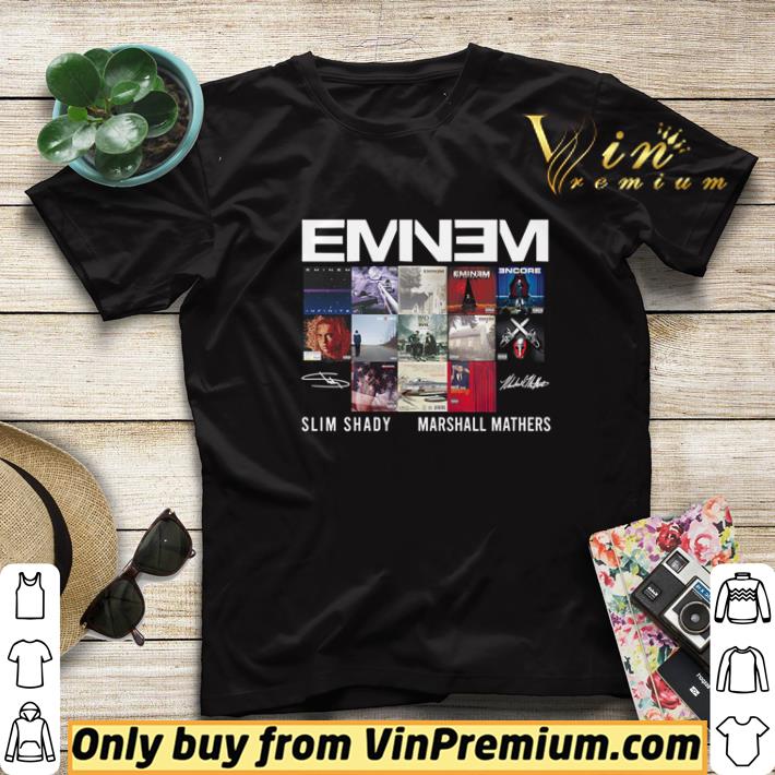 0b9479f3 eminem slim shady marshal mathers signature shirt sweater 4 - Eminem Slim Shady Marshal Mathers Signature shirt sweater