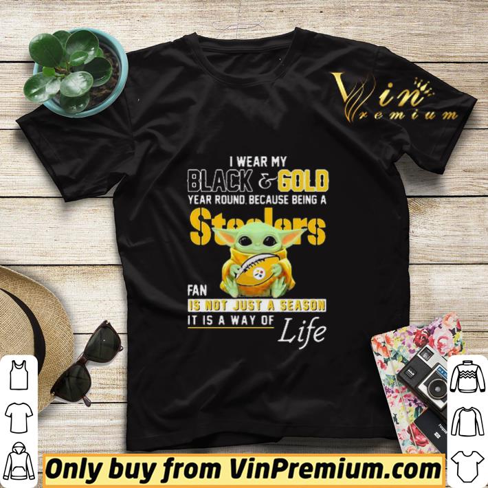 0bbcc8e7 baby yoda i wear my black and gold year round because being a steelers fan shirt sweater 4 - Baby Yoda I Wear My Black And Gold Year Round Because Being A Steelers Fan shirt sweater