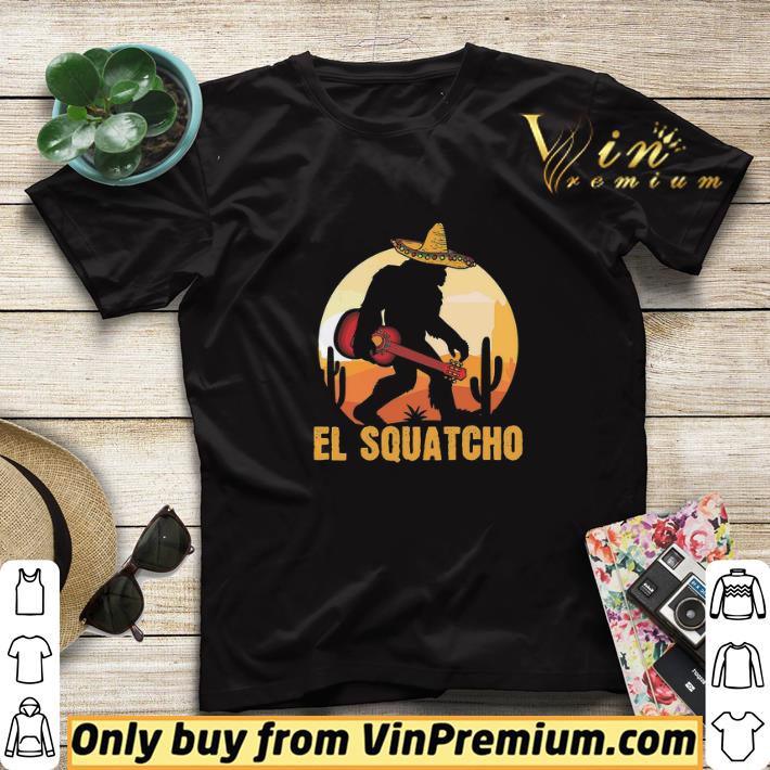 0c27fa06 bigfoot hug guitar el squatcho shirt sweater 4 - Bigfoot Hug Guitar El Squatcho shirt sweater