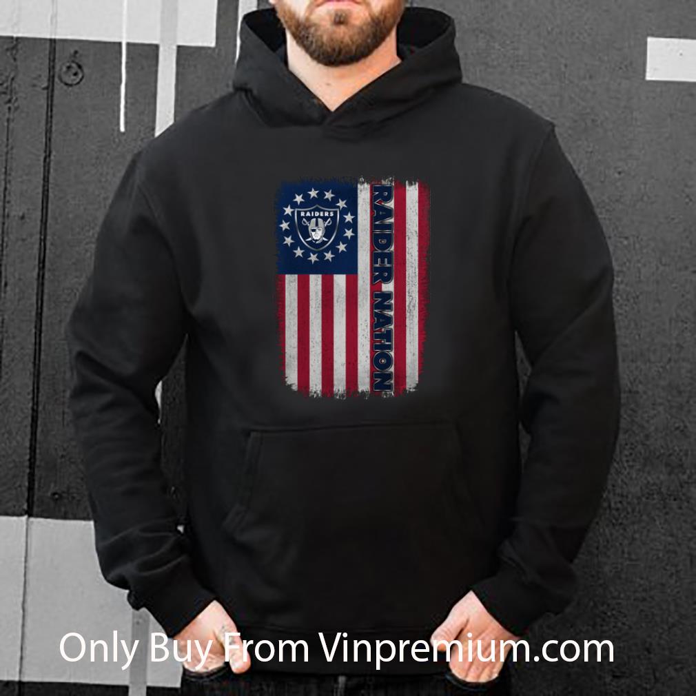 0da11344 official oakland raiders betsy ross flag shirt 4 - Official Oakland Raiders Betsy Ross Flag shirt