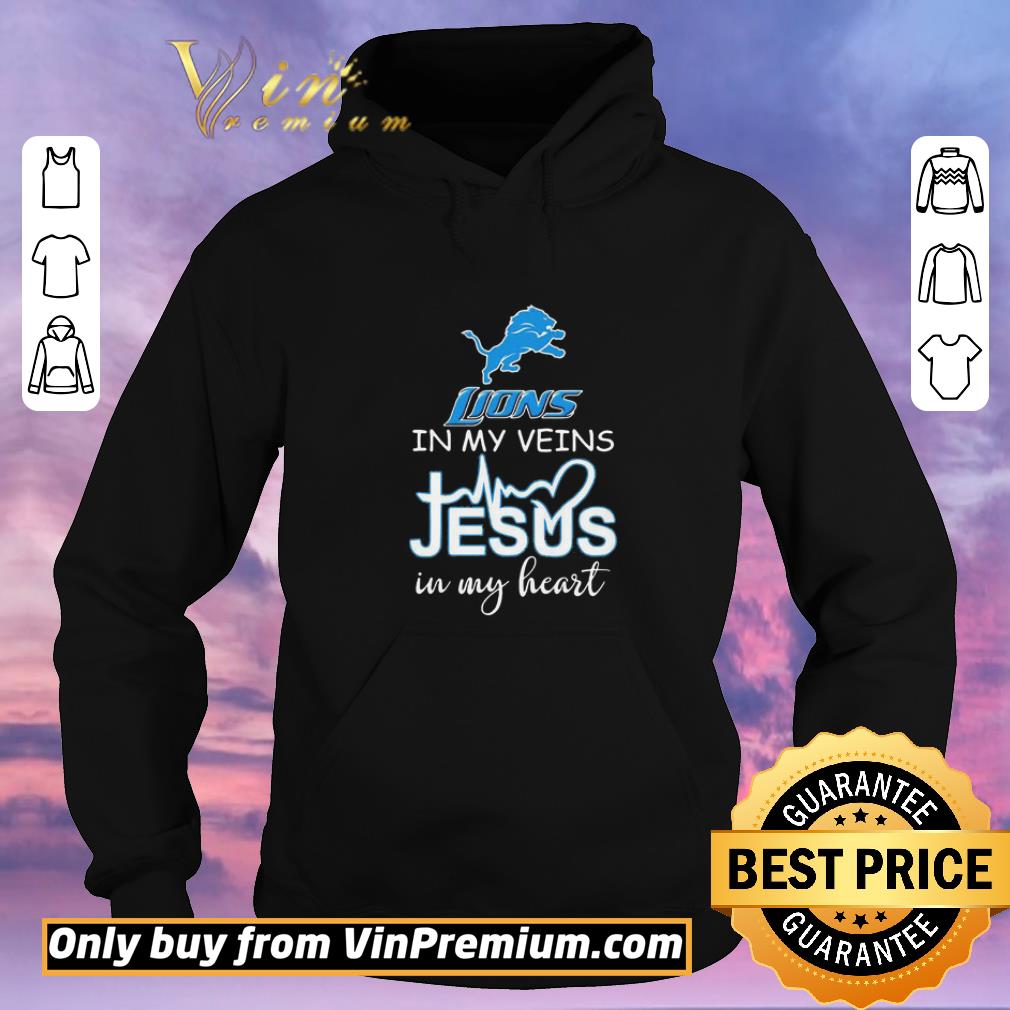Premium Detroit lions in my veins jesus in my heart heartbeat shirt sweater 0f47fdb7 premium detroit lions in my veins jesus in my heart heartbeat shirt sweater 4 - Premium Detroit lions in my veins jesus in my heart heartbeat shirt sweater