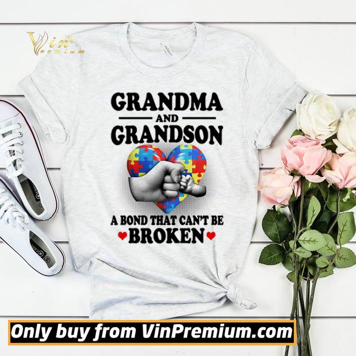 Grandma and Grandson a bond that can’t be broken Autism shirt sweater 1022b71a grandma and grandson a bond that can t be broken autism shirt sweater 4 - Grandma and Grandson a bond that can’t be broken Autism shirt sweater