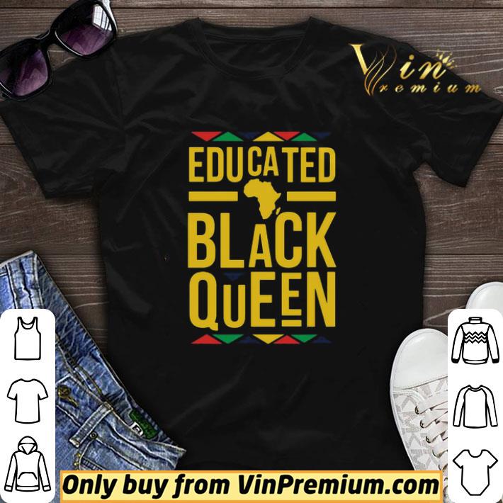 Educated Black Queen shirt sweater