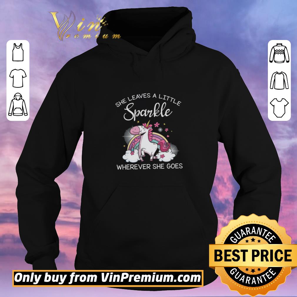 150d6838 hot unicorn she leaves a little sparkle wherever she goes shirt sweater 4 - Hot Unicorn She Leaves A Little Sparkle Wherever She Goes shirt sweater