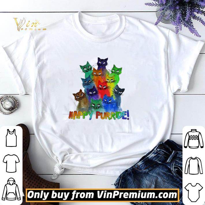 Cats Happy purride shirt sweater