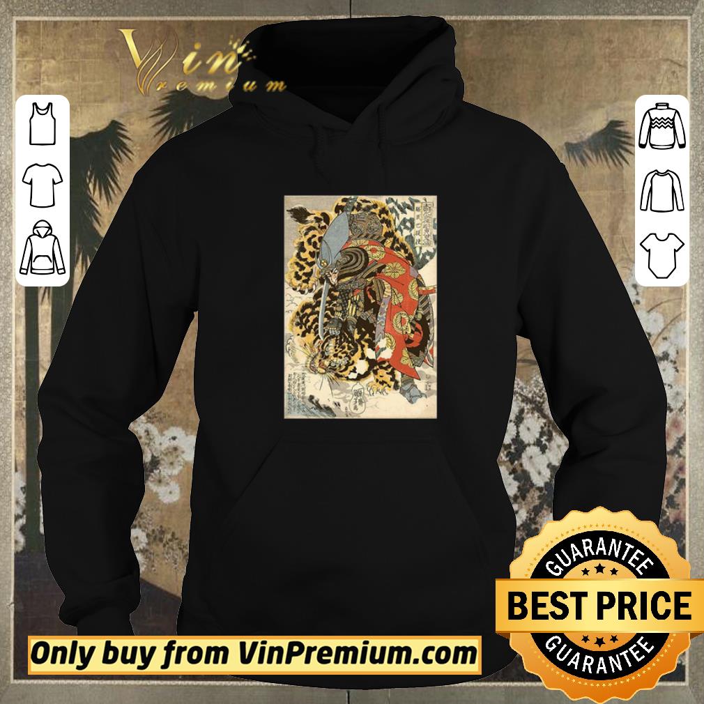 Top Japanese Samurai General Fighting Tiger Artwork shirt sweater 15b89524 top japanese samurai general fighting tiger artwork shirt sweater 4 - Top Japanese Samurai General Fighting Tiger Artwork shirt sweater