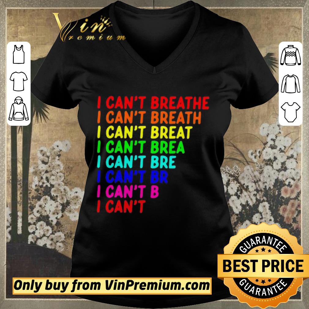 Original I can’t breathe LGBT shirt Original I can’t breathe LGBT shirt