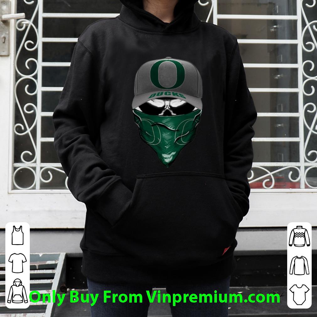 18506940 hot oregon ducks skull face mask shirt 4 - Hot Oregon Ducks Skull Face Mask shirt