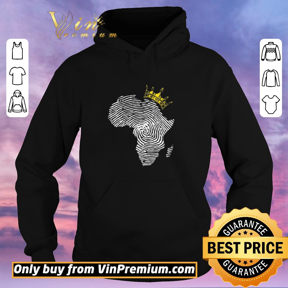 18ec5136 pretty africa map fingerprints crown shirt sweater 4 - Pretty Africa map fingerprints crown shirt sweater