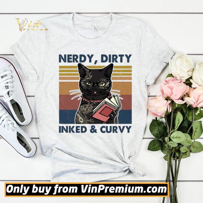 Cat tattoo Nerdy dirty inked and curvy vintage shirt 1b495c26 cat tattoo nerdy dirty inked and curvy vintage shirt 4 - Cat tattoo Nerdy dirty inked and curvy vintage shirt