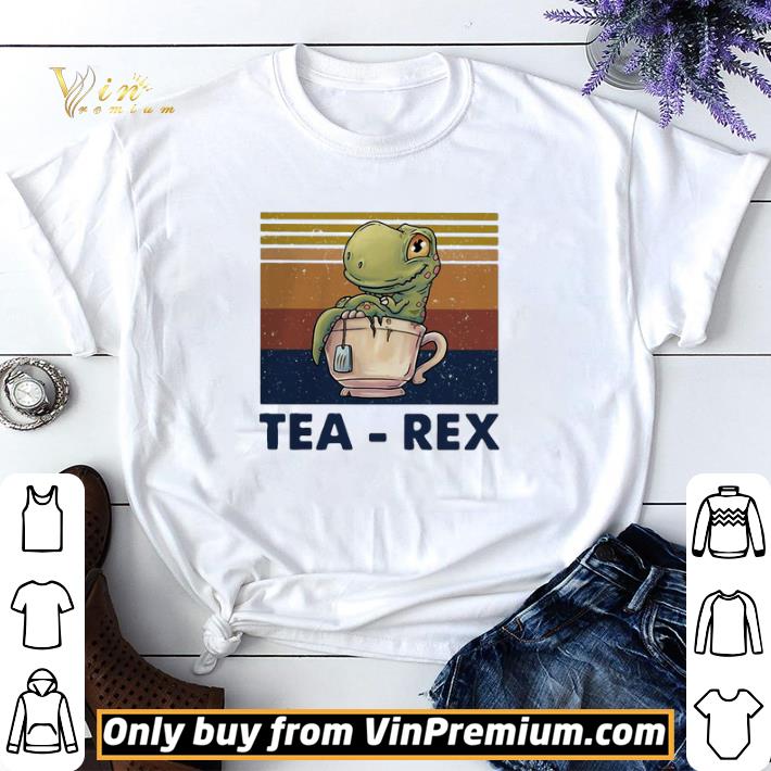 Dinosaurs Tea Rex Vintage Retro shirt sweater