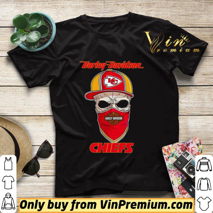 208b9d49 kansas city chiefs skull wearing harley davidson cycles mask shirt sweater 4 - Kansas City Chiefs skull wearing Harley-Davidson Cycles mask shirt sweater