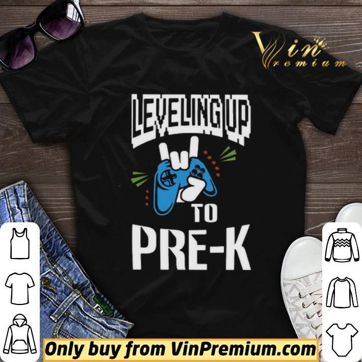 Leveling Up To Pre K shirt sweater