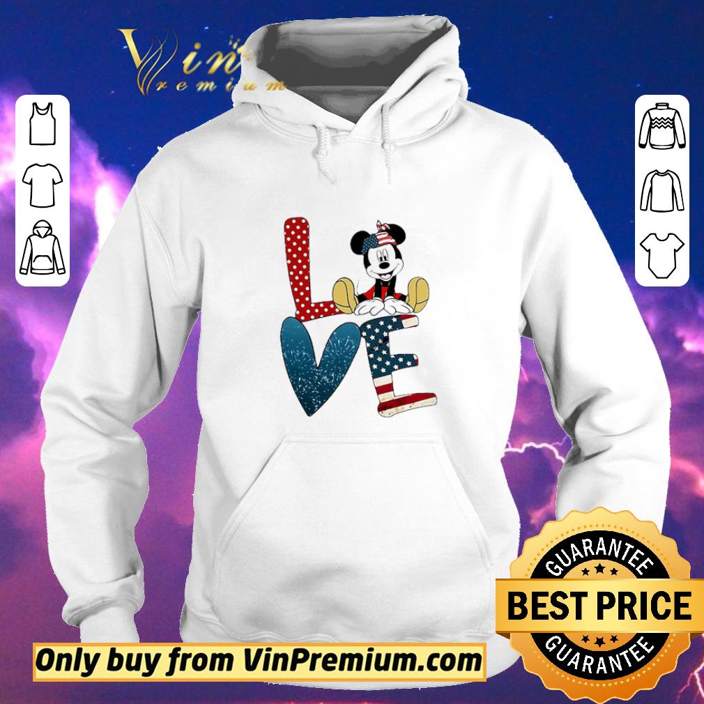 2217a2d5 official love sunflower mickey mouse 4th of july independence day shirt sweater 4 - Official Love Sunflower Mickey Mouse 4th Of July Independence Day shirt sweater