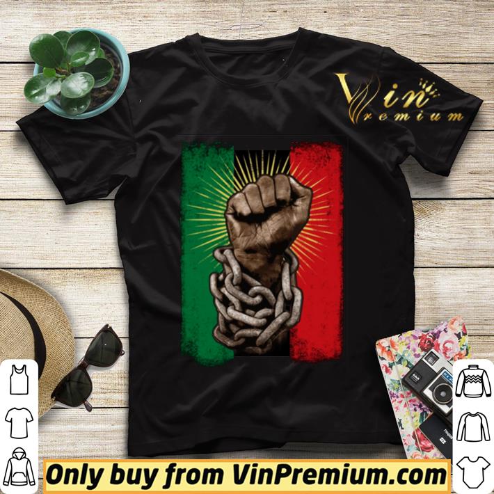 The fist Pan-African Flag shirt sweater 226d7960 the fist pan african flag shirt sweater 4 - The fist Pan-African Flag shirt sweater