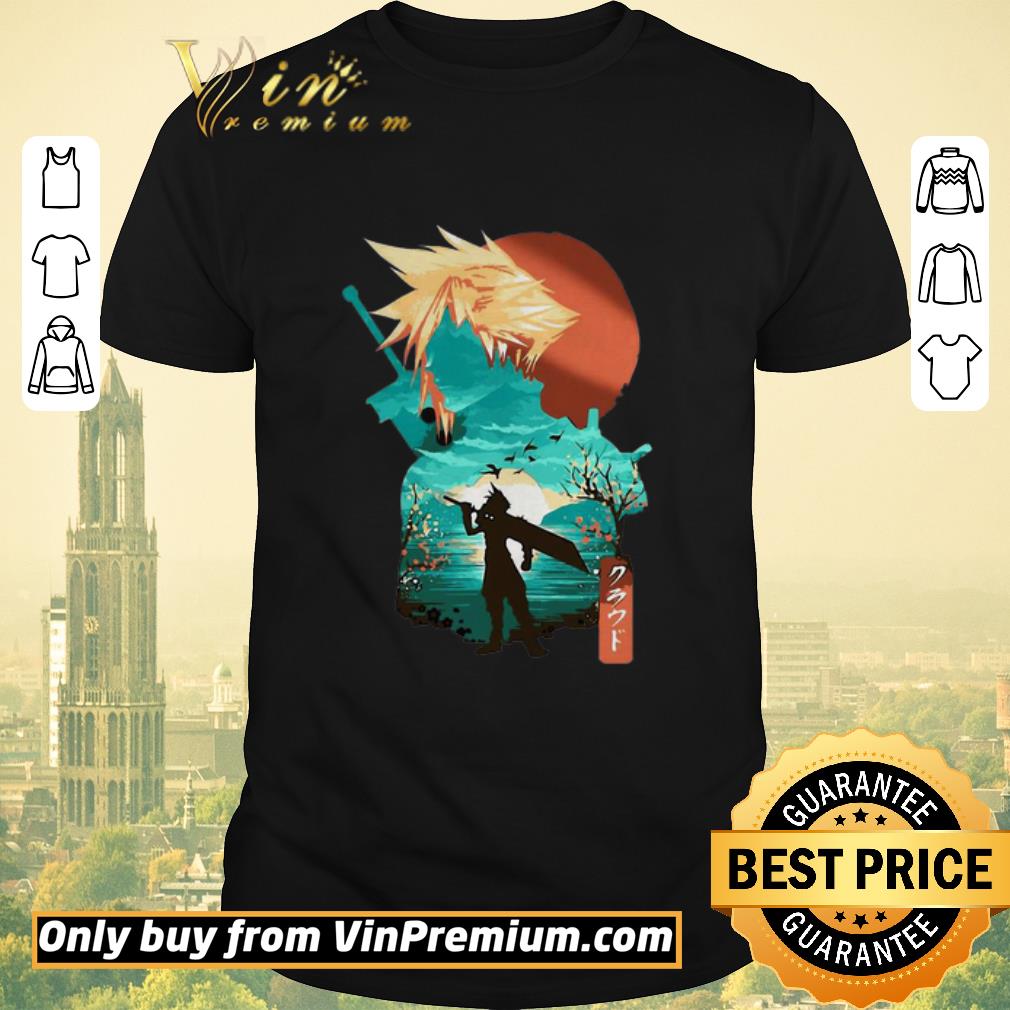 Official Top Final Fantasy Battle Silhouette shirt sweater