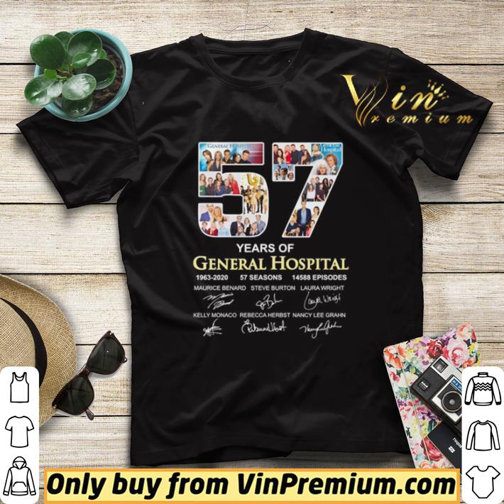25efc82c 57 years of general hospital 1963 2020 signatures shirt sweater 4 - 57 Years Of General Hospital 1963 2020 Signatures shirt sweater