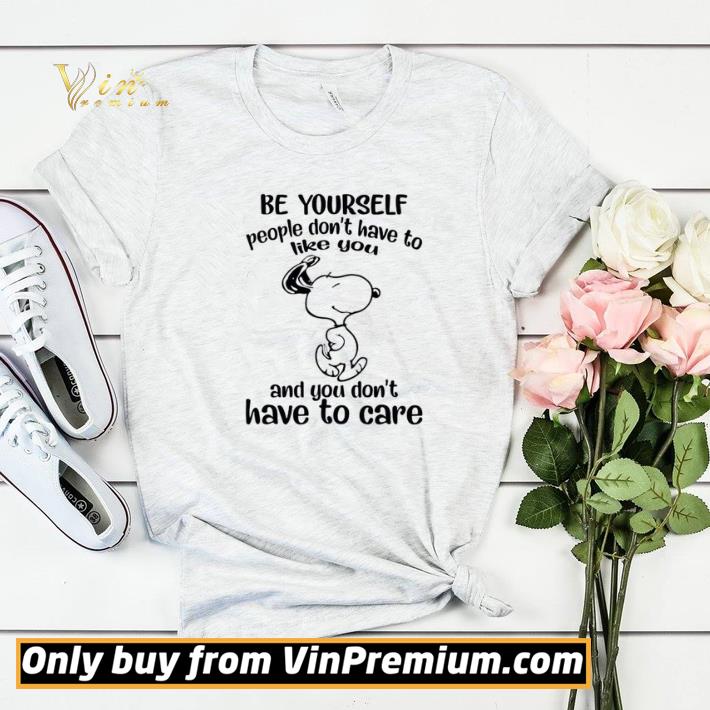 Snoopy Be Yourself People Don't Have To Like You And You Don't Have To Care shirt sweater 276d67c7 snoopy be yourself people don t have to like you and you don t have to care shirt sweater 4 - Snoopy Be Yourself People Don't Have To Like You And You Don't Have To Care shirt sweater