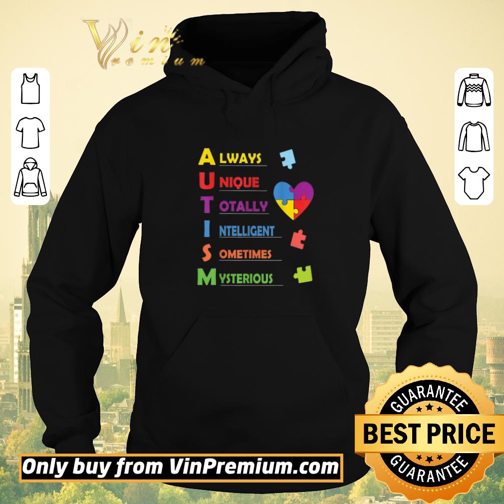 28885ffa funny autism always unique totally intelligent sometimes mysterious shirt sweater 4 - Funny Autism Always Unique Totally Intelligent Sometimes Mysterious shirt sweater
