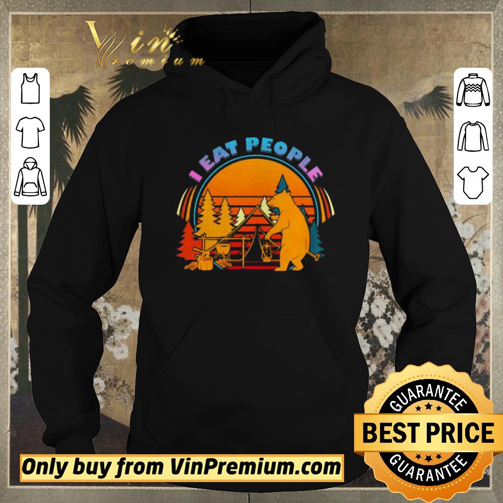 2d3a74cc pretty bear camping i eat people vintage shirt sweater 4 - Pretty Bear camping I eat people vintage shirt sweater